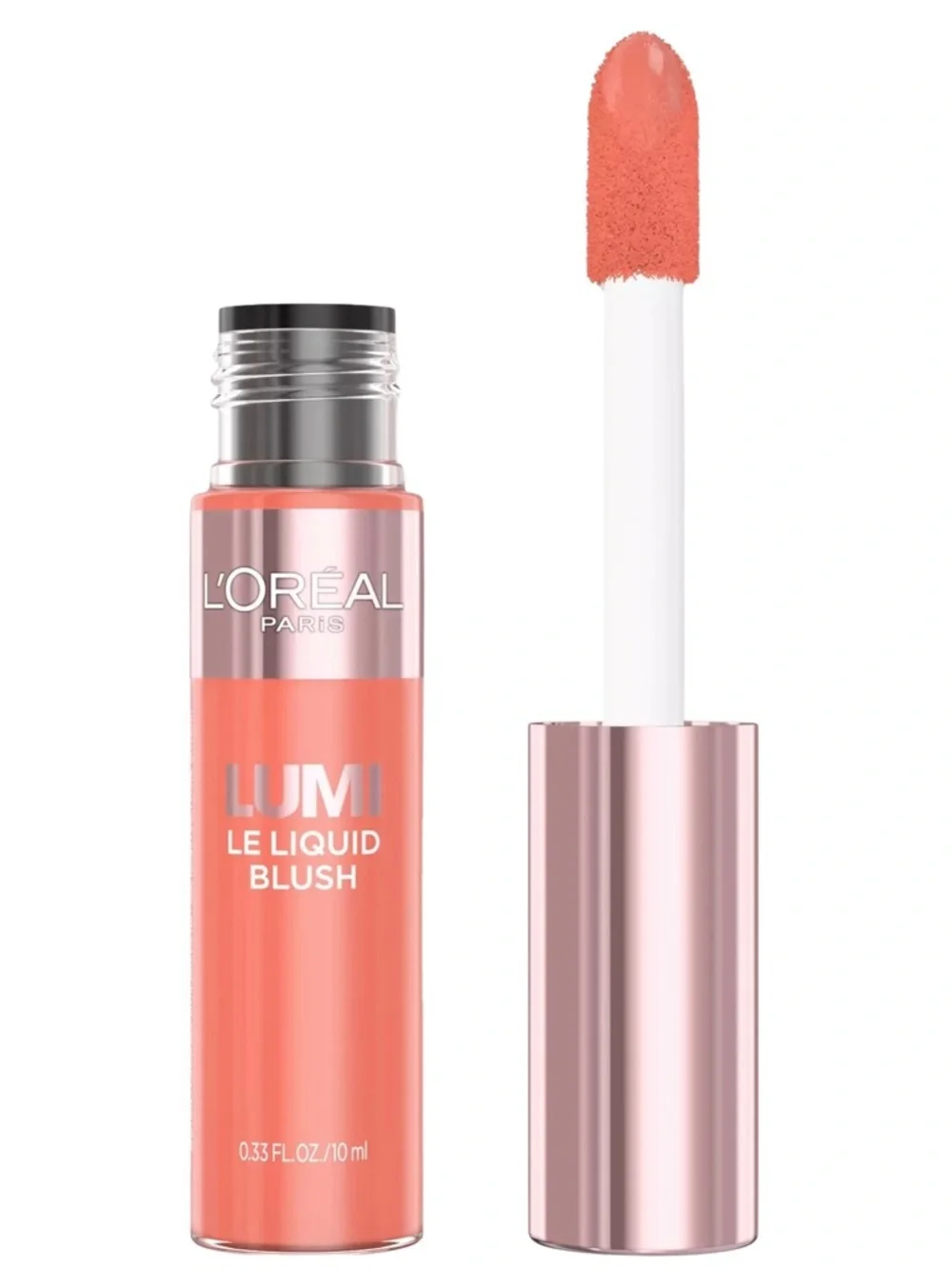 3/$12 L’Oréal 610 Dewy Rich Coral Lumi Le Liquid Blush